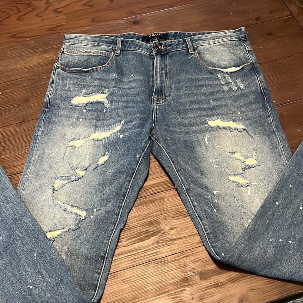 Mens Akoo Jean sz 40